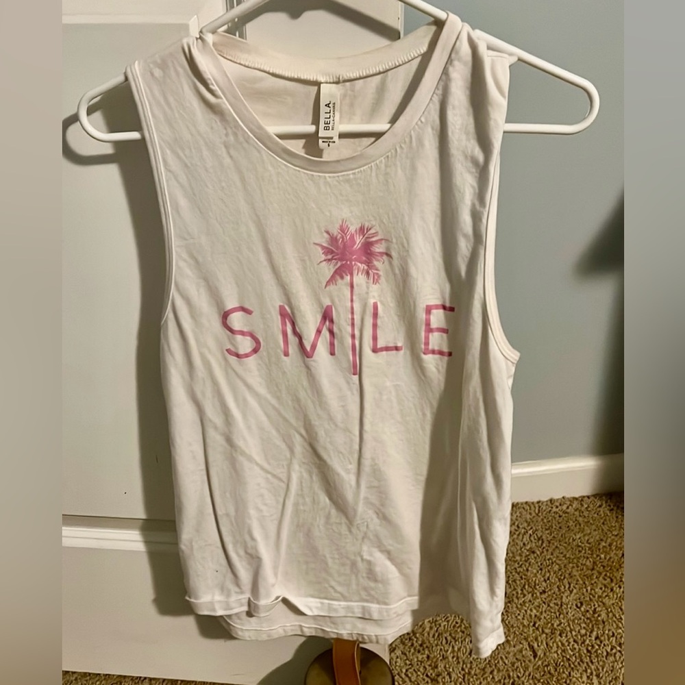 “smile” tank top